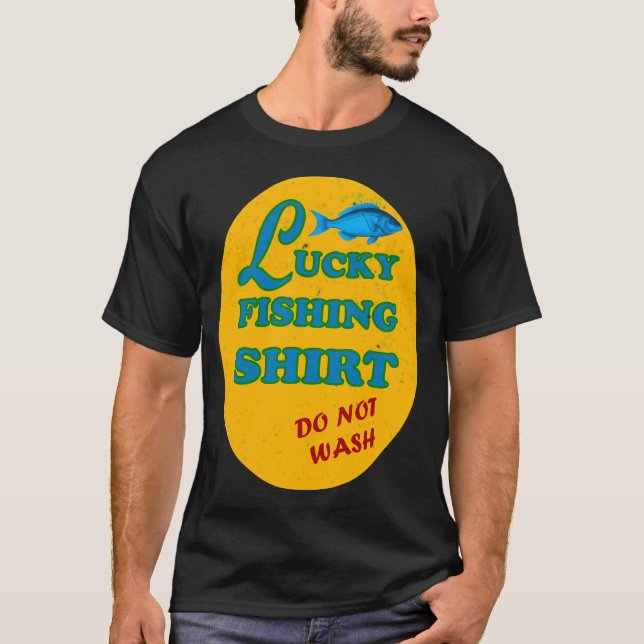Camisa de Pesca Afortunada No Lavar (Anverso)