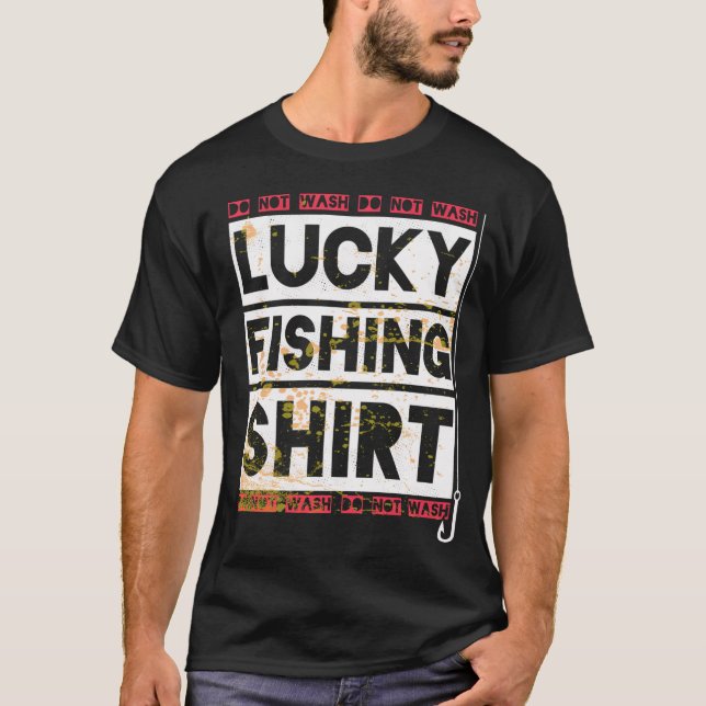 Camisa de Pesca Afortunada No Lavar (Anverso)
