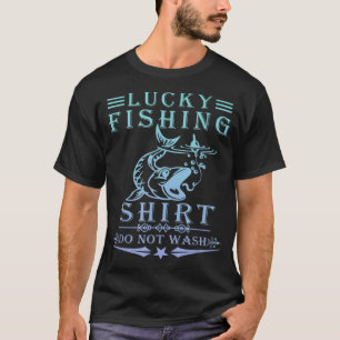 Camisa de Pesca Afortunada No Lavar Amante de la P