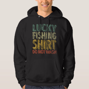 Camisa de pesca afortunada para hombres No lavar c