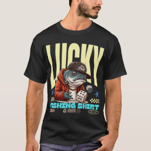 Camisa de pesca con suerte
