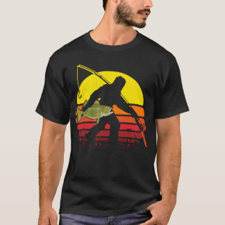 Camisa de pesca de pie de montaña Walleye Fish Sas