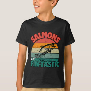 Camisa de pesca de salmón pescador de peces pesca