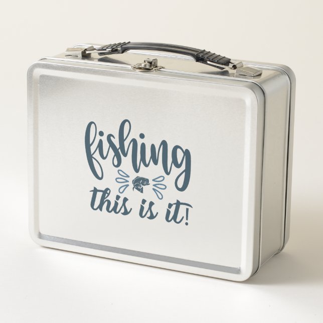 Camisa de pesca divertida con eslogan (Anverso)