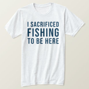 Camisa de pesca divertida para hombres y mujeres