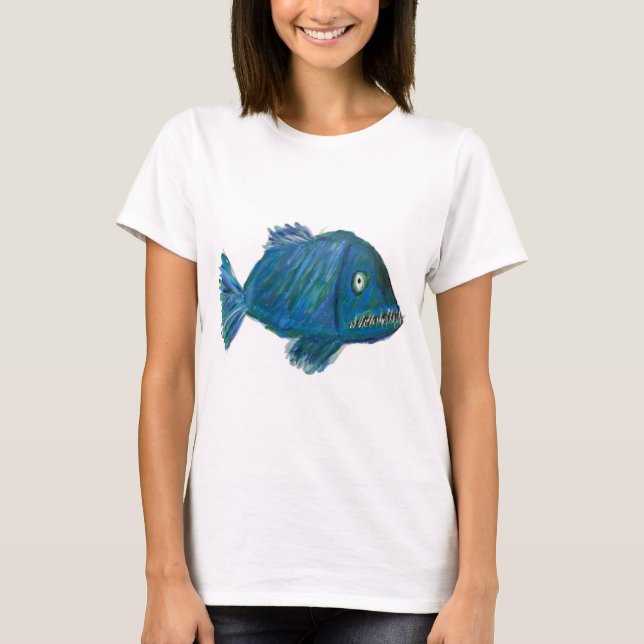 Camisa de pescado azul toososa (Anverso)