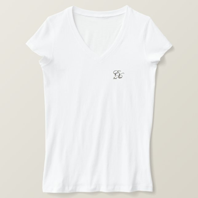 Camisa de piano polo para mujeres (Anverso del diseño)