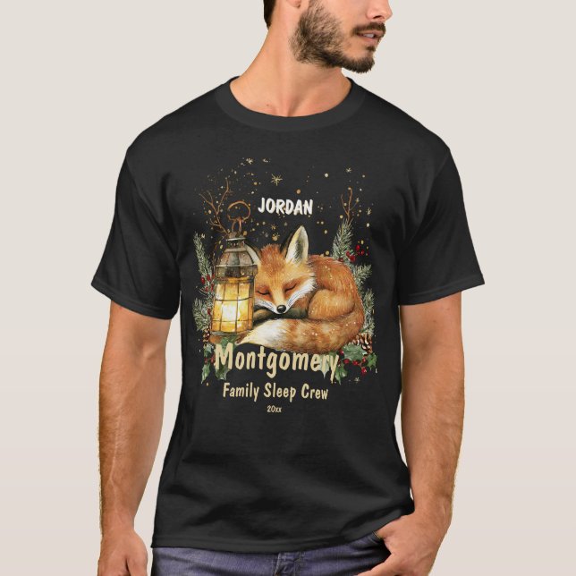 Camisa de pijama familiar a juego Foxy – Personali (Anverso)