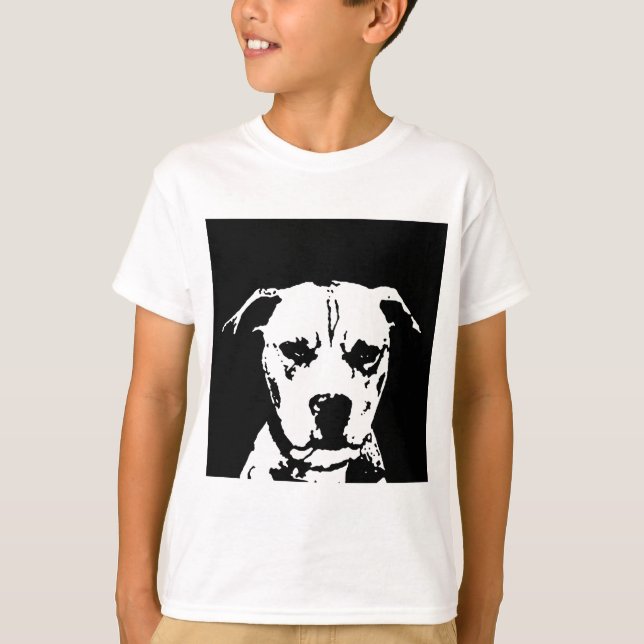 Camisa de Pitbull - camiseta de los niños (Anverso)