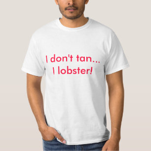 Camisa de playa de langosta.