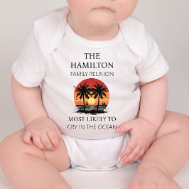 Camisa de playa de Reunión Familiar