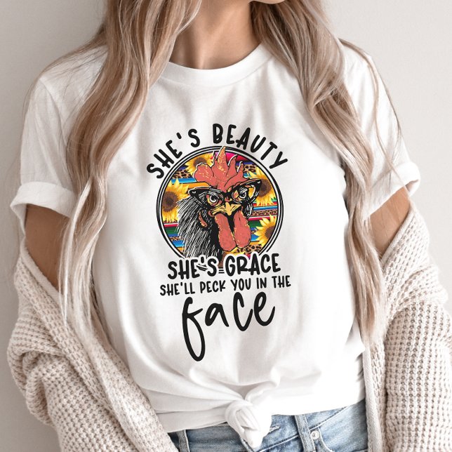 Camisa de pollo divertida, camiseta de pollo loco (Subido por el creador)