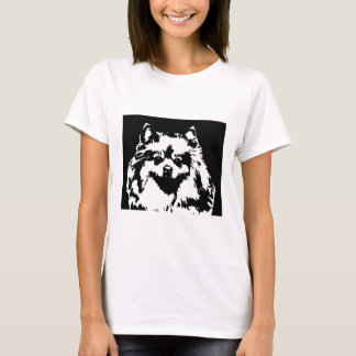 Camisa de Pomeranian - camiseta de la muñeca de