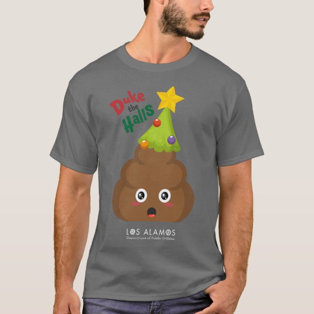 Camisa de poop de vacaciones (Anverso)