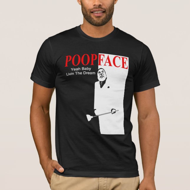 Camisa de Poopface (Anverso)