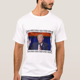 Camisa de presidente Donald Trump "Bigly"
