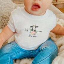 Camisa de primer cumpleaños de la vaca DIXIE