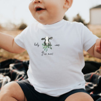 Camisa de primer cumpleaños de vaca LEVI