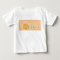 Camisa de primer cumpleaños - Naranja revestido