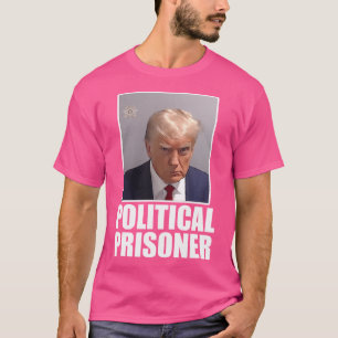 Camisa de prisionero político Trump Mugshot