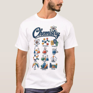 Camisa de profesor de química, camiseta de ciencia