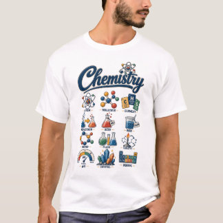 Camisa de profesor de química, camiseta de ciencia