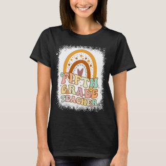 Camisa de profesor de quinto grado, camiseta de qu