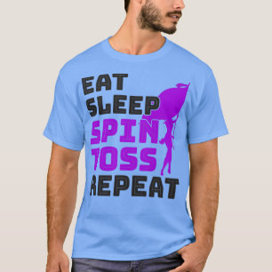 Camisa de protección de color Comer Sleep Spin Tos