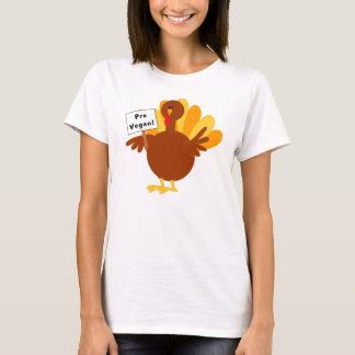 Camisa de protesta de Turquía del favorable vegano