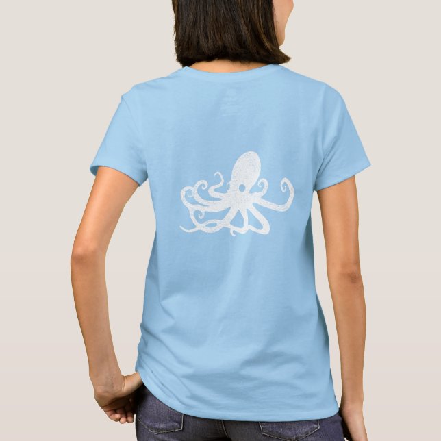 Camisa de pulpo para bebé de agua (Reverso)
