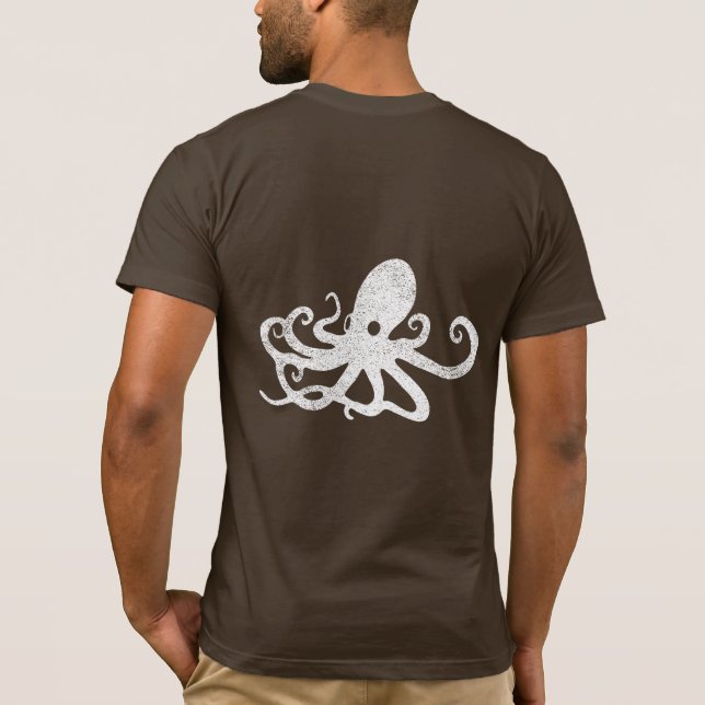 Camisa de pulpo para bebé de agua (Reverso)