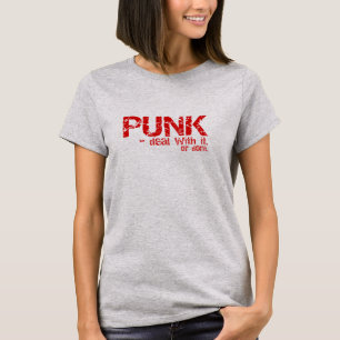 camisa de punk - elegir estilo y color