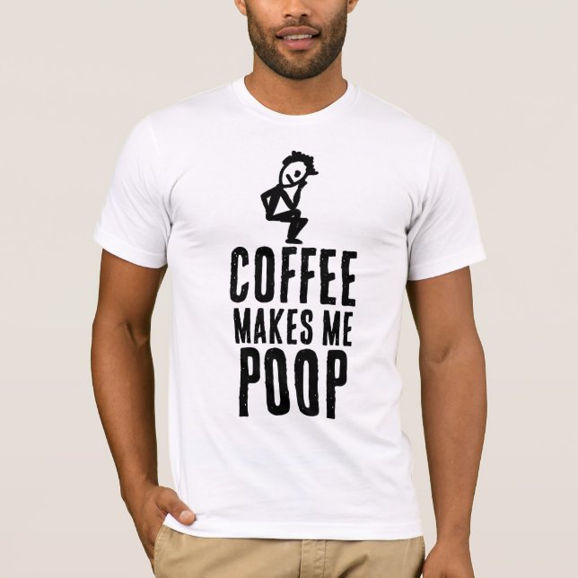 CAMISA DE QUE EL CAFÉ ME HACE CAER (Anverso)