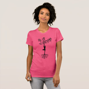 Camisa de raíces de árbol de mujeres