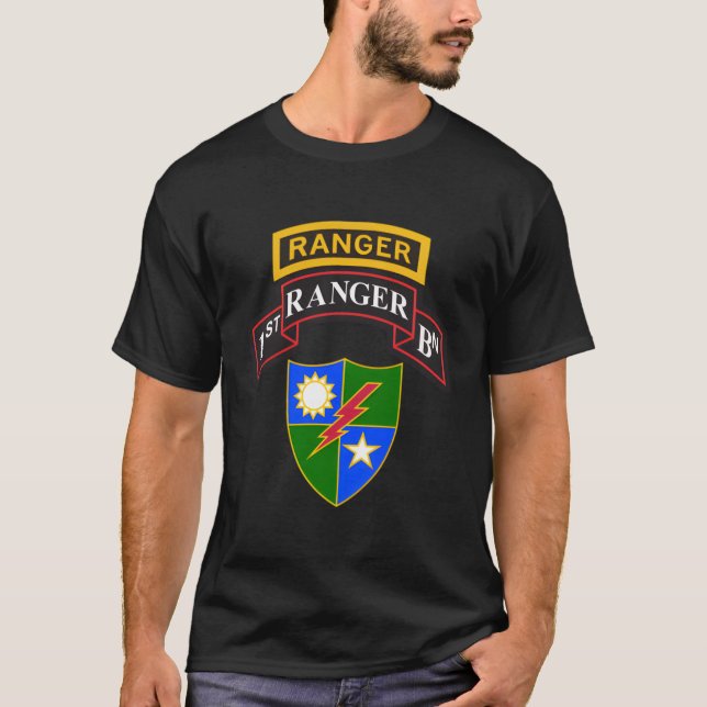 Camisa De Ranger Del Ejército - Primera Camisa De  (Anverso)