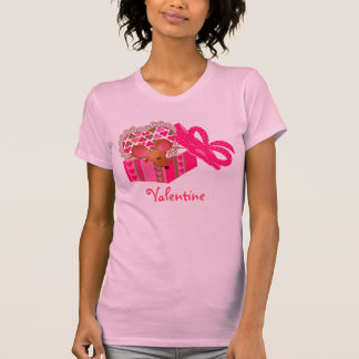 Camisa de ratón de amor rosado