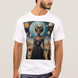 Camisa de realeza cósmica de Reina Planetaria