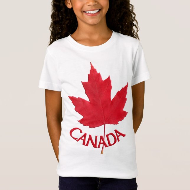 Camisa de recuerdo Canadá Personalizado Camisas de (Anverso)