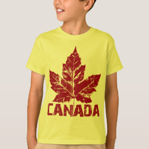 Camisa de recuerdo de Canadá de Shirt Kid Orgánico