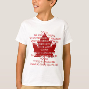 Camisa de recuerdo de Canadá para camisetas de him