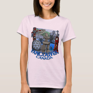 Camisa de recuerdo de la camiseta de Vancouver Org