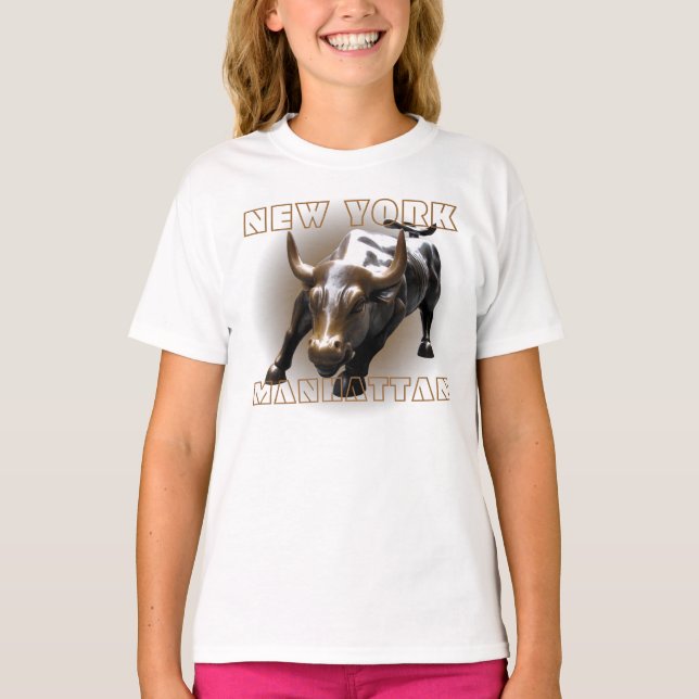 Camisa de recuerdo de NY, Personalizado del niño d (Anverso)