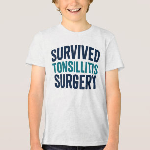 Camisa de recuperación "Cirugía de Tonsillitis sob