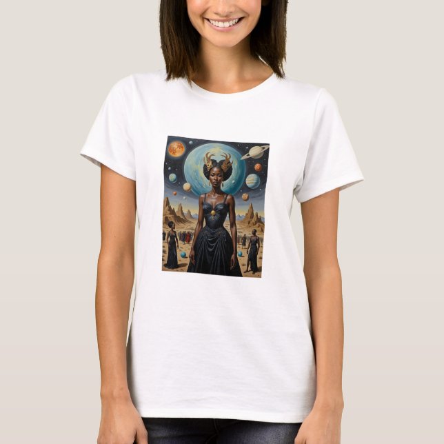 Camisa de Reina Cosmica de la Corona Planetaria (Anverso)