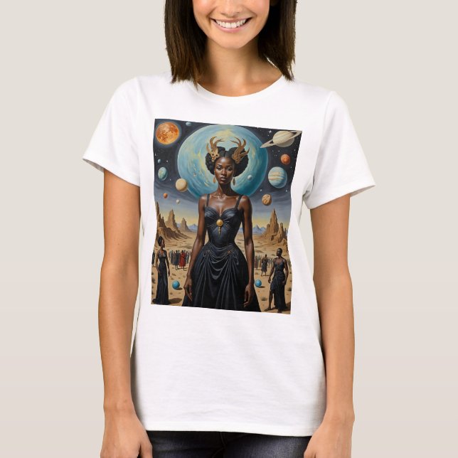 Camisa de Reina Cosmica de la Corona Planetaria (Anverso)