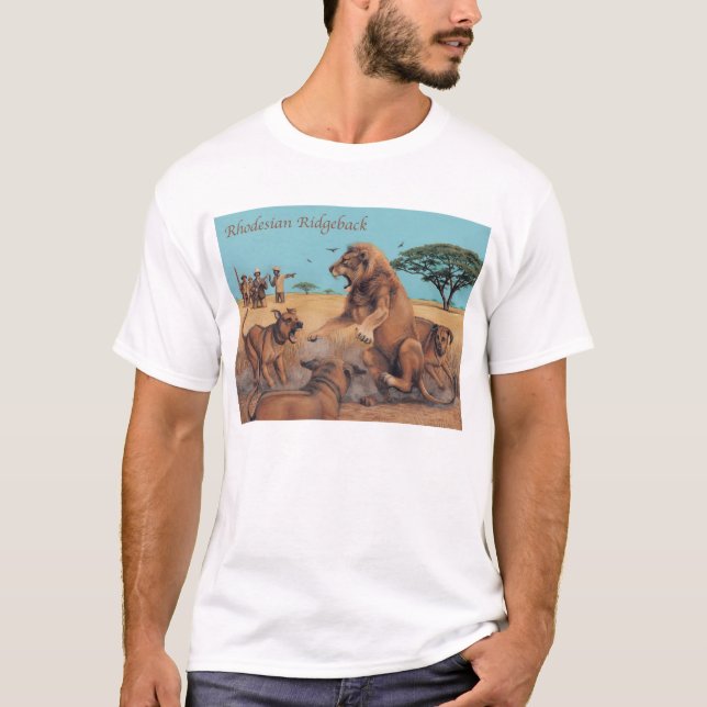 Camisa de Rhodesian Ridgeback (Anverso)