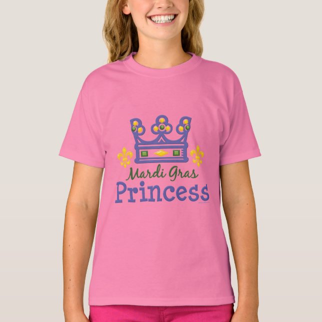 Camisa de Ringer para niños de la Princesa Mardi G (Anverso)
