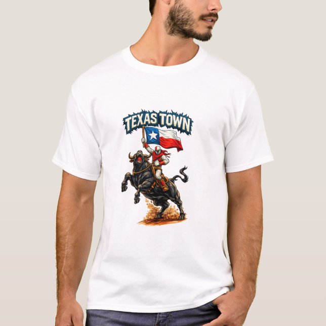 Camisa de Rodeo de Pueblo de Texas (Anverso)