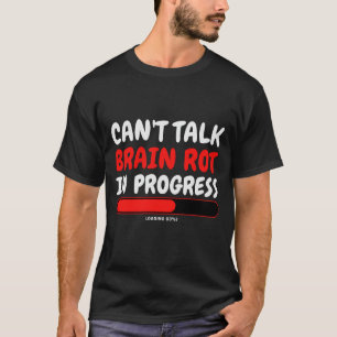 Camisa De Rot Cerebro Para Niños Palabra De Brainr