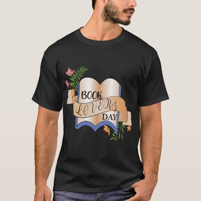 Camisa de Rótulo del Día de los Amantes del Libro (Anverso)
